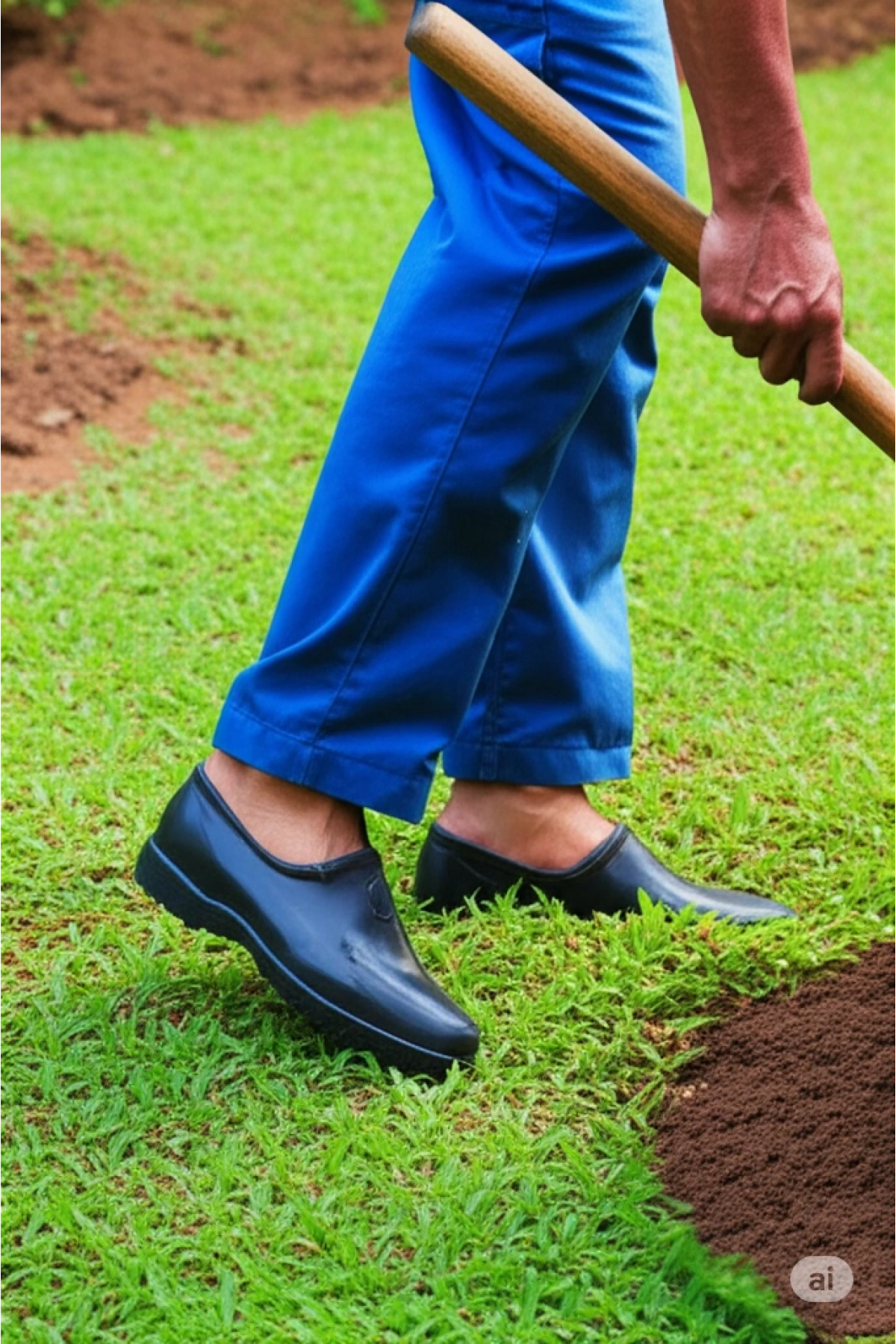 Çıplak Bahçe ve Tarım Erkek Ayakkabısı 40-41 Siyah