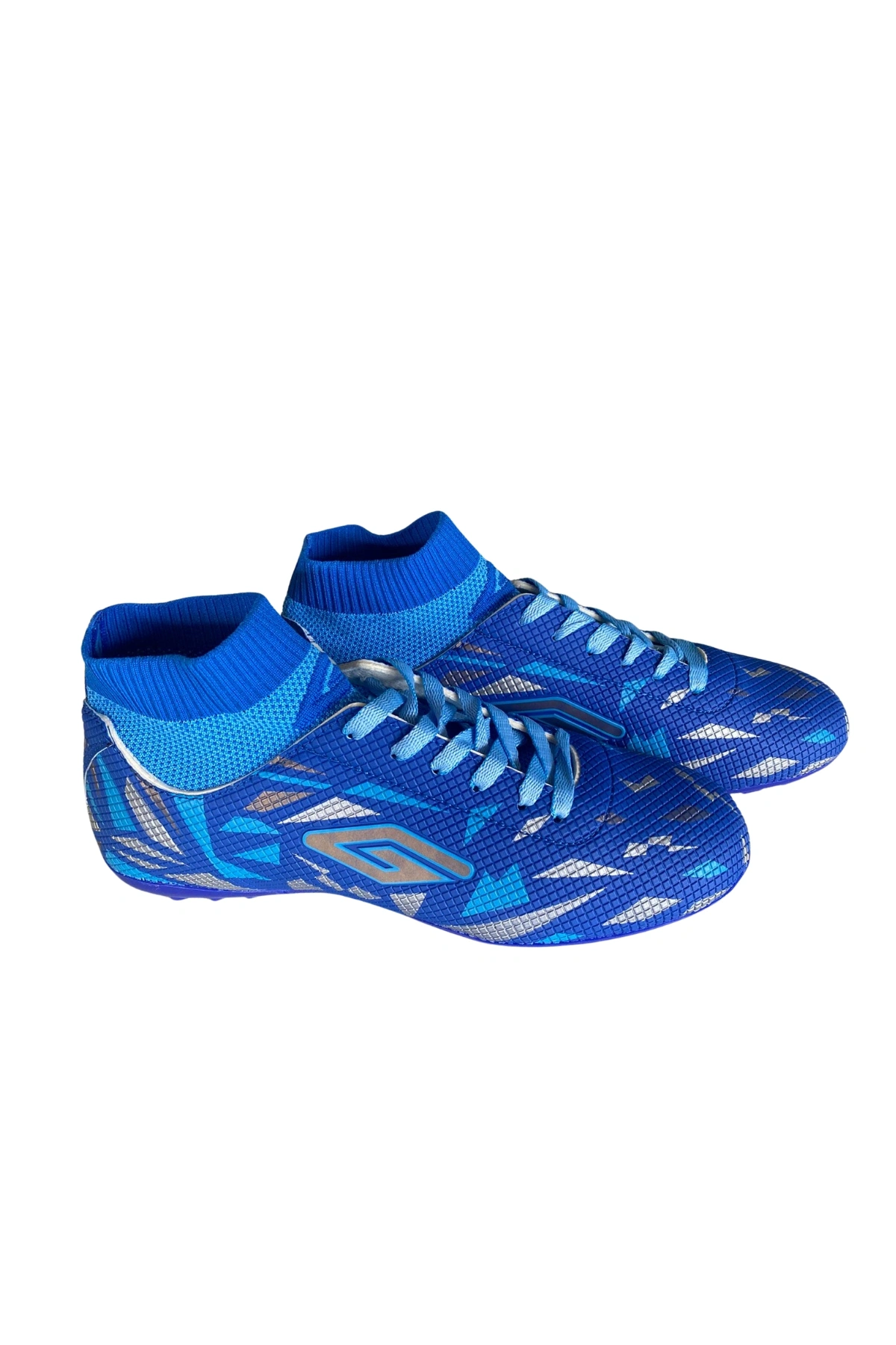 Dugana Çoraplı Halı Saha Ayakkabı 40-44 Mavi