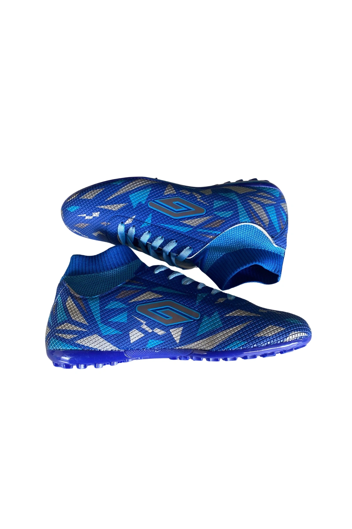 Dugana Çoraplı Halı Saha Ayakkabı 40-44 Mavi