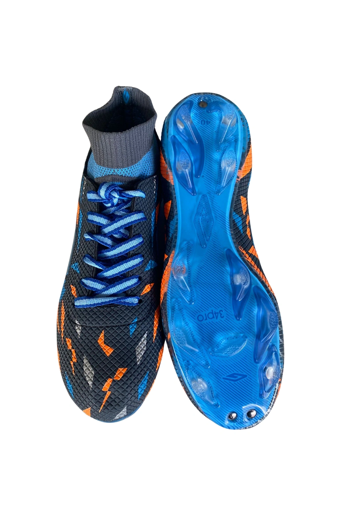 Dugana Çoraplı Krampon Ayakkabı 40-44 Füme-Turkuaz