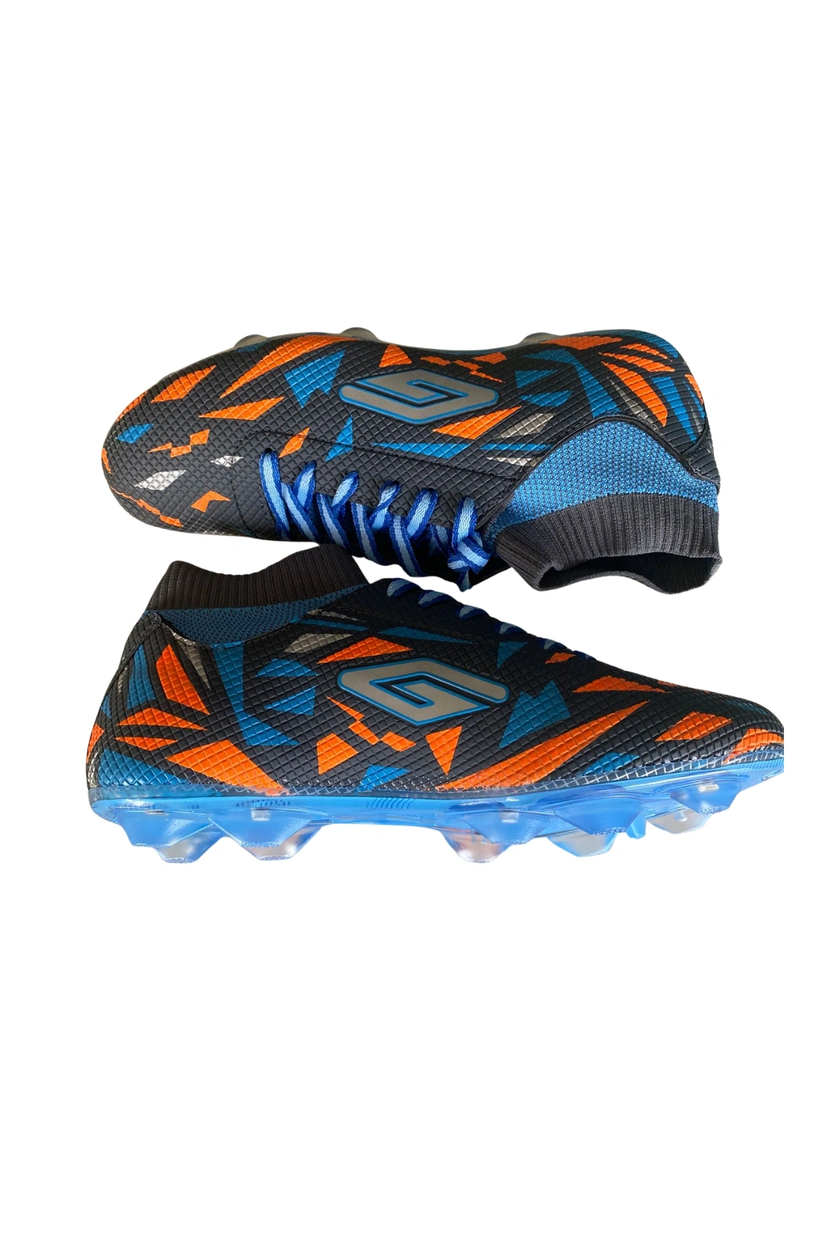 Dugana Çoraplı Krampon Ayakkabı 40-44 Füme-Turkuaz