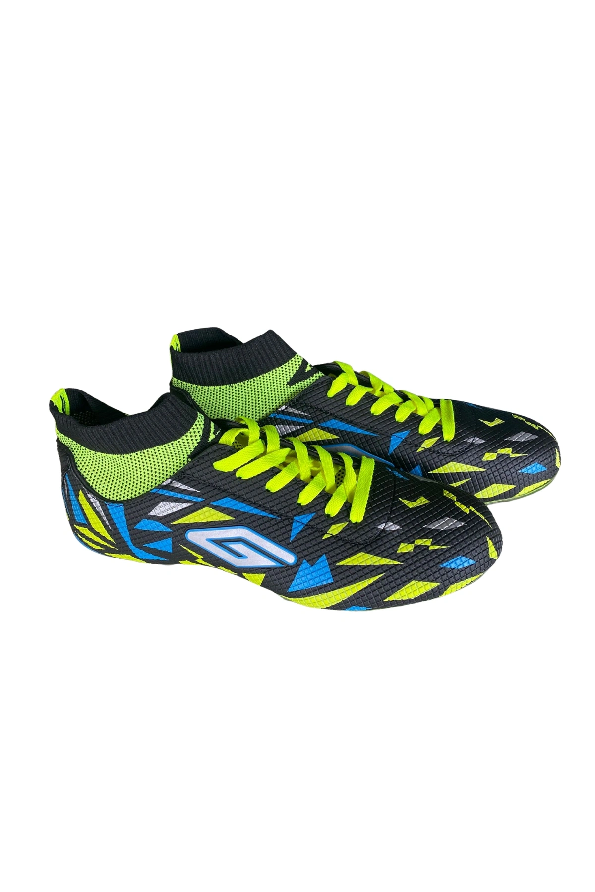 Dugana Çoraplı Krampon Ayakkabı 40-44 Siyah-Fosfor Sarı