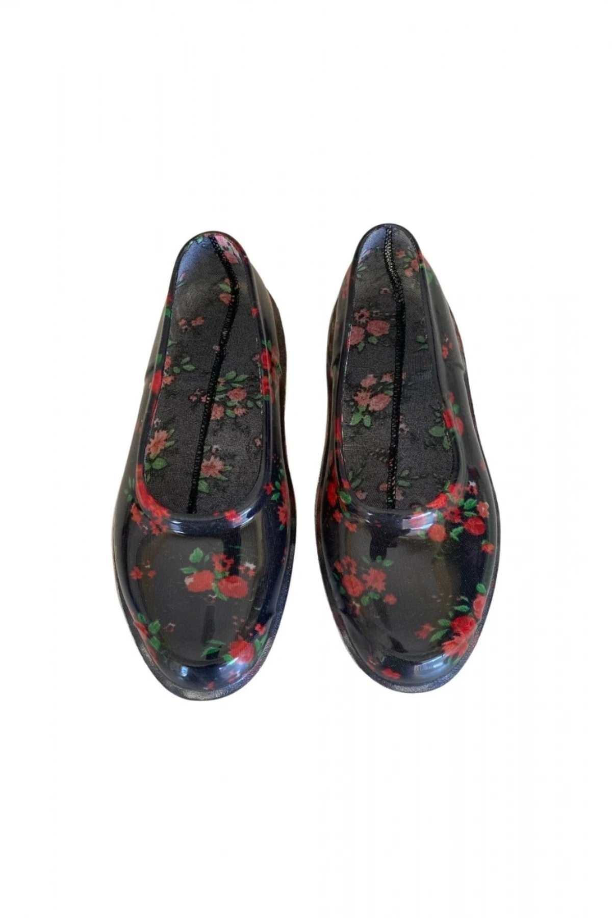 Filet Çiçekli Bahçe ve Tarım Kız Çocuk Ayakkabısı 29-35 Kırmızı