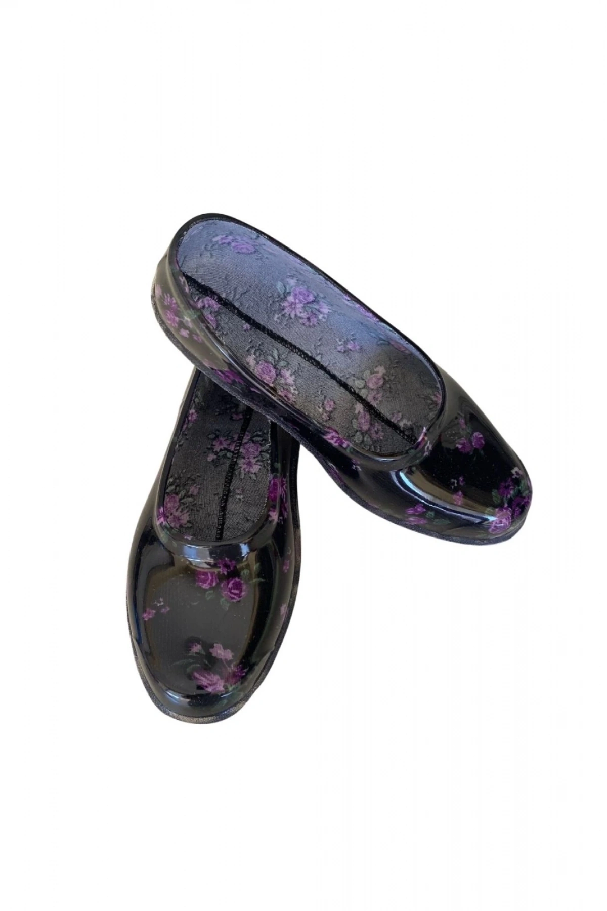 Filet Çiçekli Bahçe ve Tarım Kız Çocuk Ayakkabısı 29-35 Mor