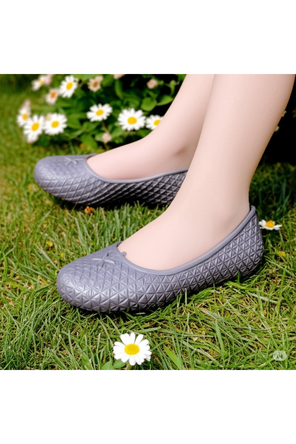 Filet Makosen Bahçe ve Tarım Kız Çocuk Ayakkabısı 31-35 Gri