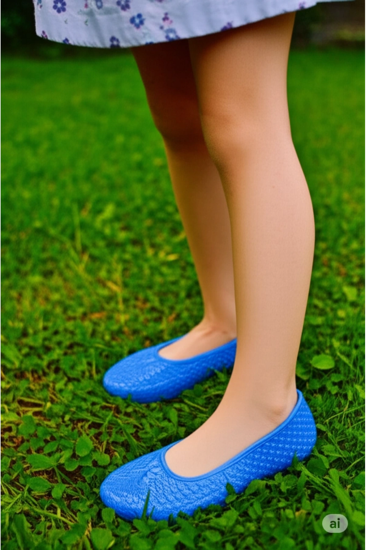 Filet Makosen Bahçe ve Tarım Kız Çocuk Ayakkabısı 31-35 Mavi