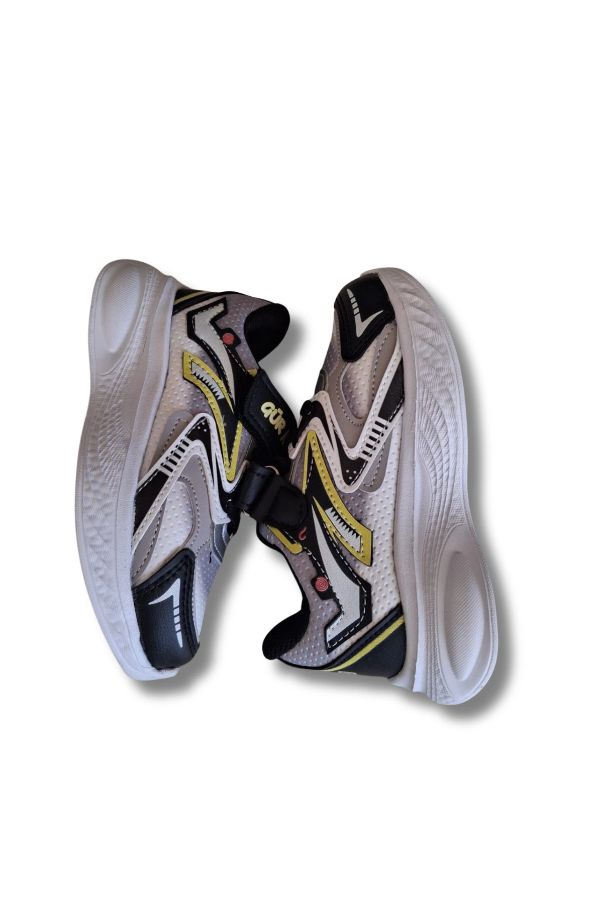 Belix-Gür Kids Erkek Çocuk Spor Ayakkabısı 26-35 Siyah-Sarı