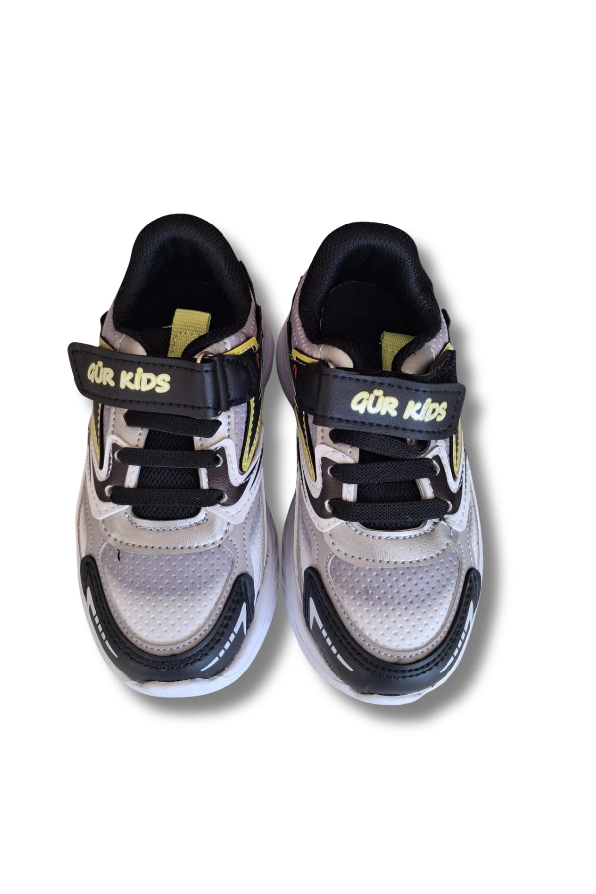 Belix-Gür Kids Erkek Çocuk Spor Ayakkabısı 26-35 Siyah-Sarı