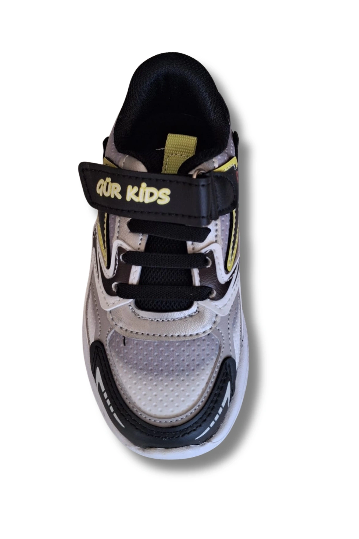 Belix-Gür Kids Erkek Çocuk Spor Ayakkabısı 26-35 Siyah-Sarı