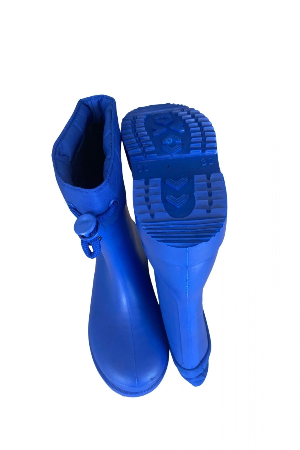 Konçlu Erkek Çocuk Yağmur Çizmesi 26-35 Mavi