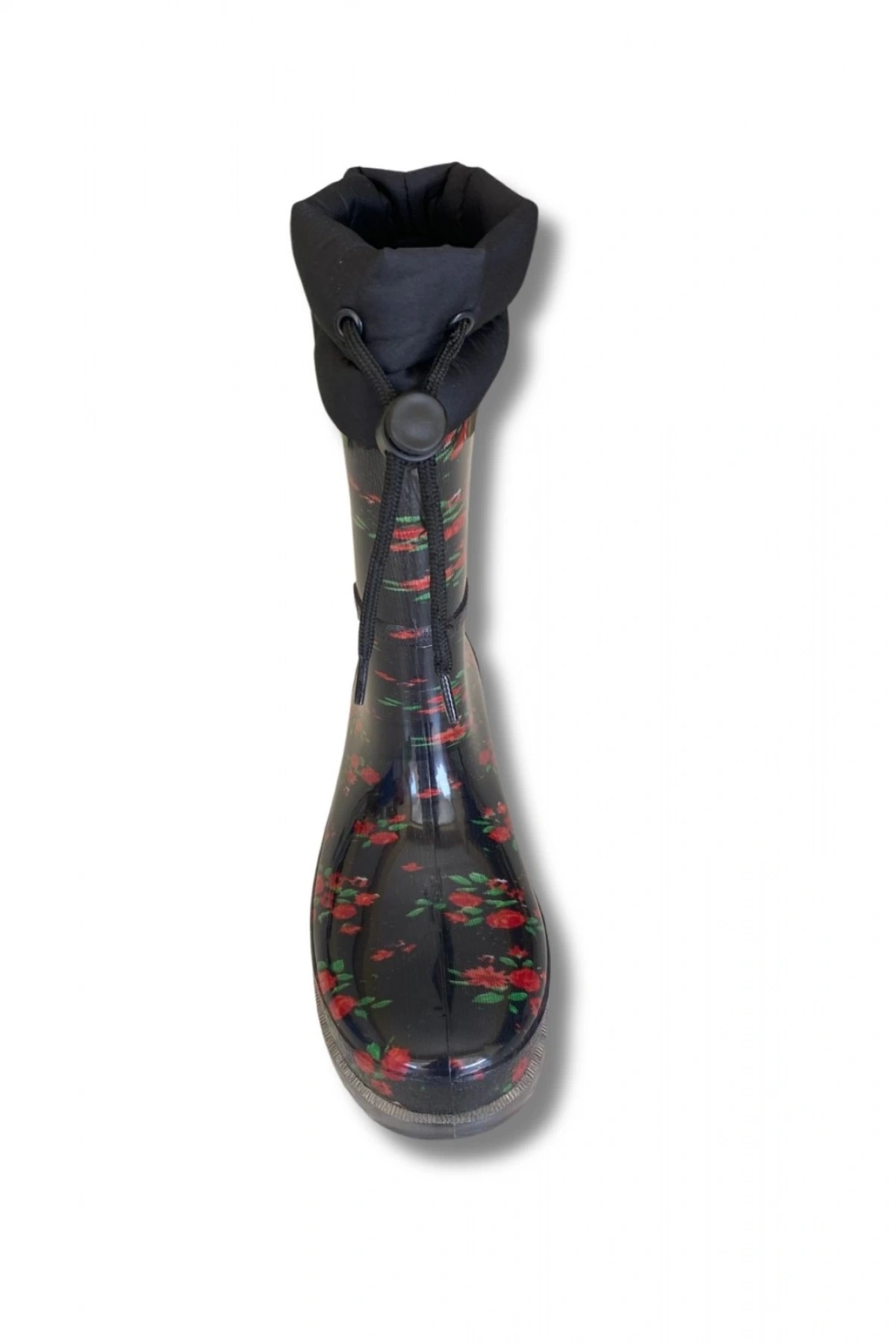 Konçlu Kadın Yağmur Çizmesi 36-40 Kırmızı