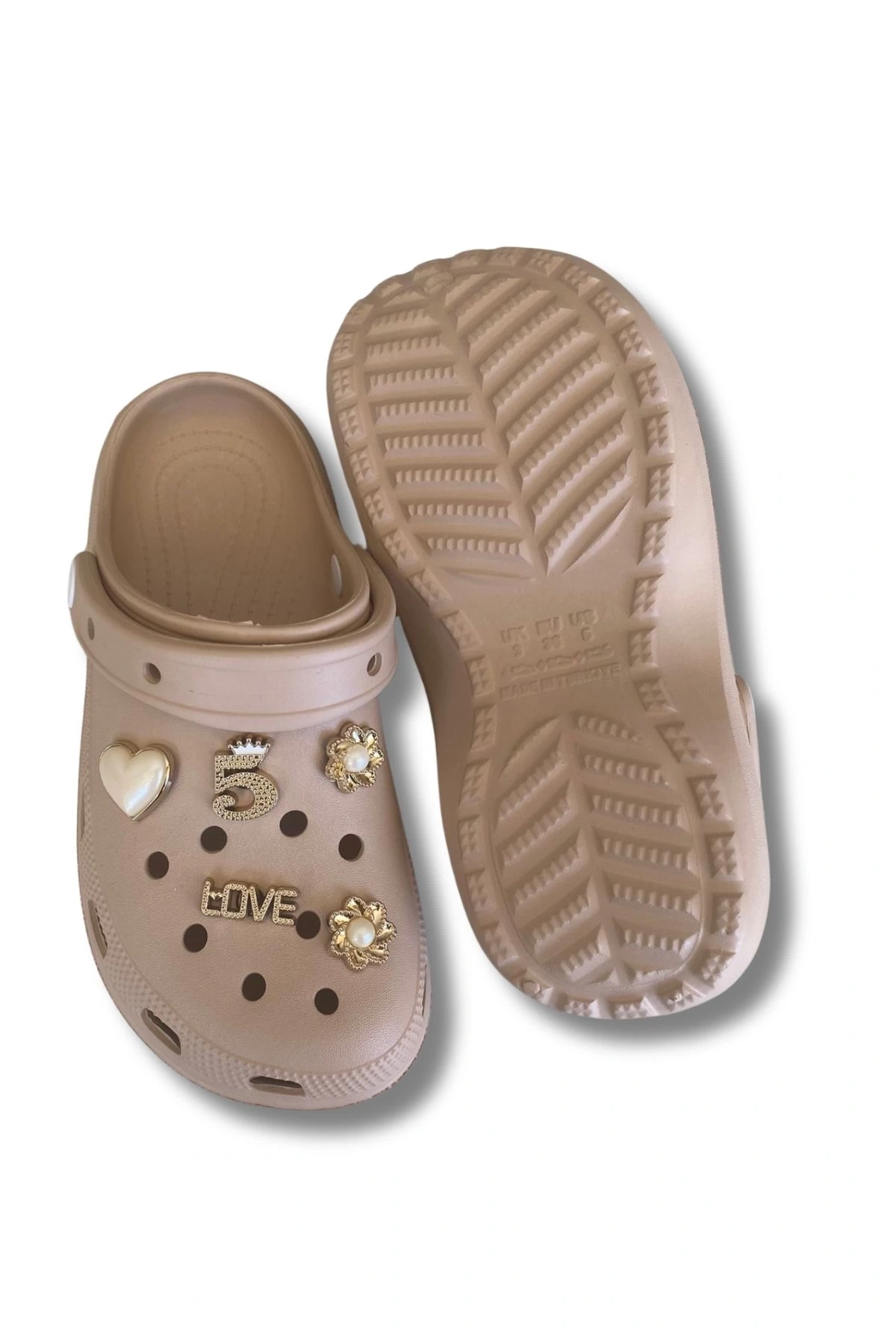 Lovıta C.r.o.c.s Model Terlik 36-40 Krem