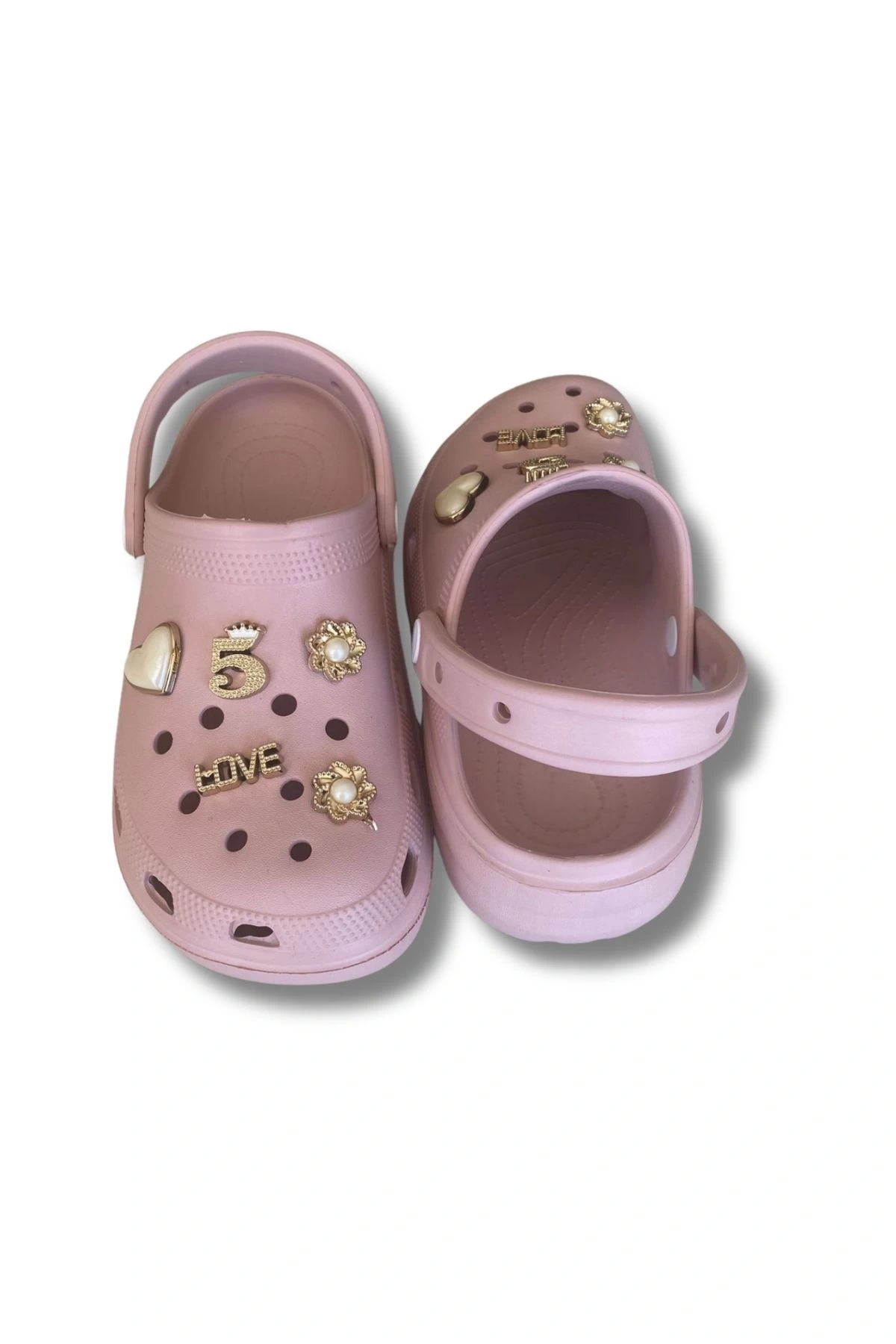 Lovita C.r.o.c.s Model Terlik 36-40 Pudra