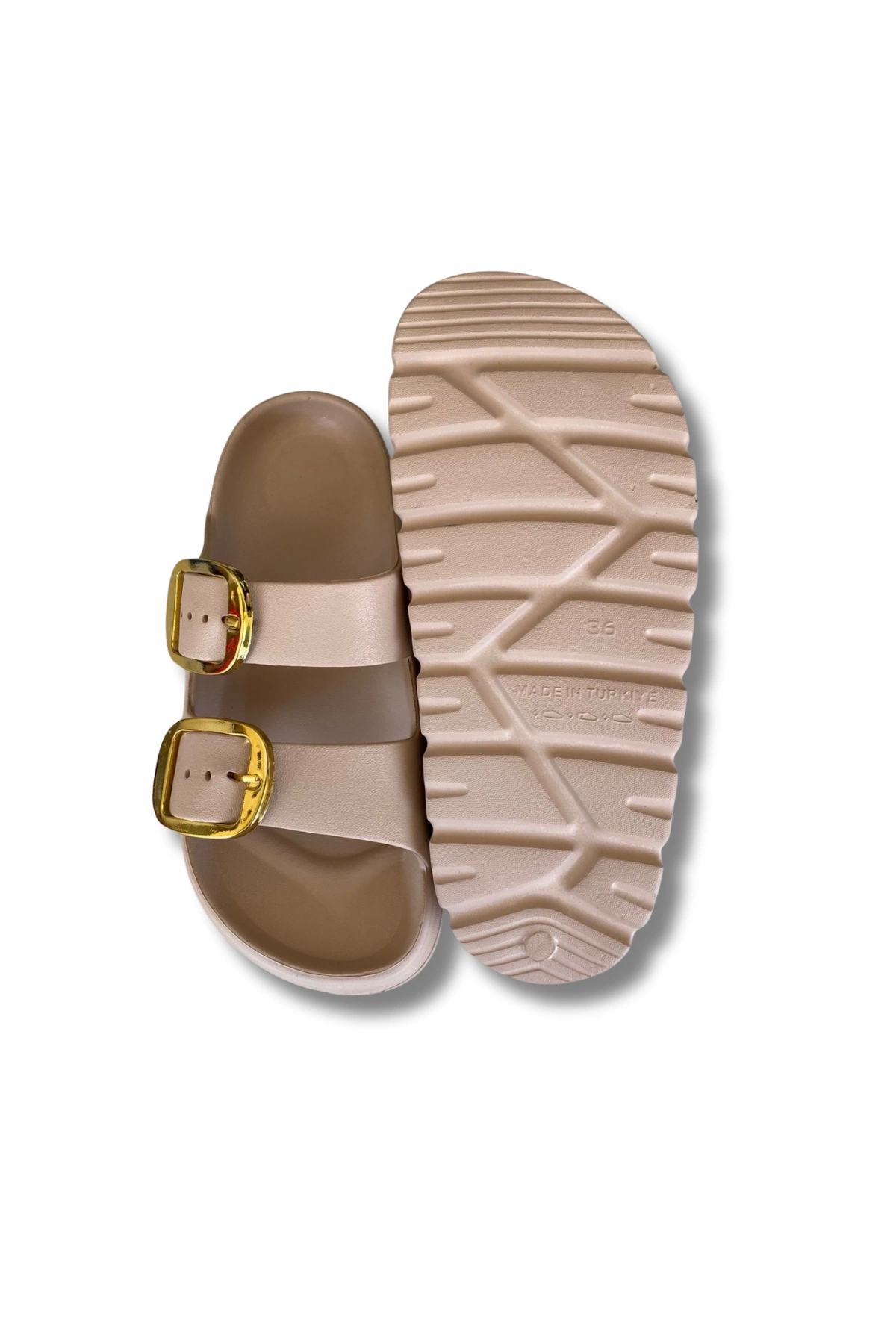 Lovita Tokalı Kadın Terlik 36-40 Bej