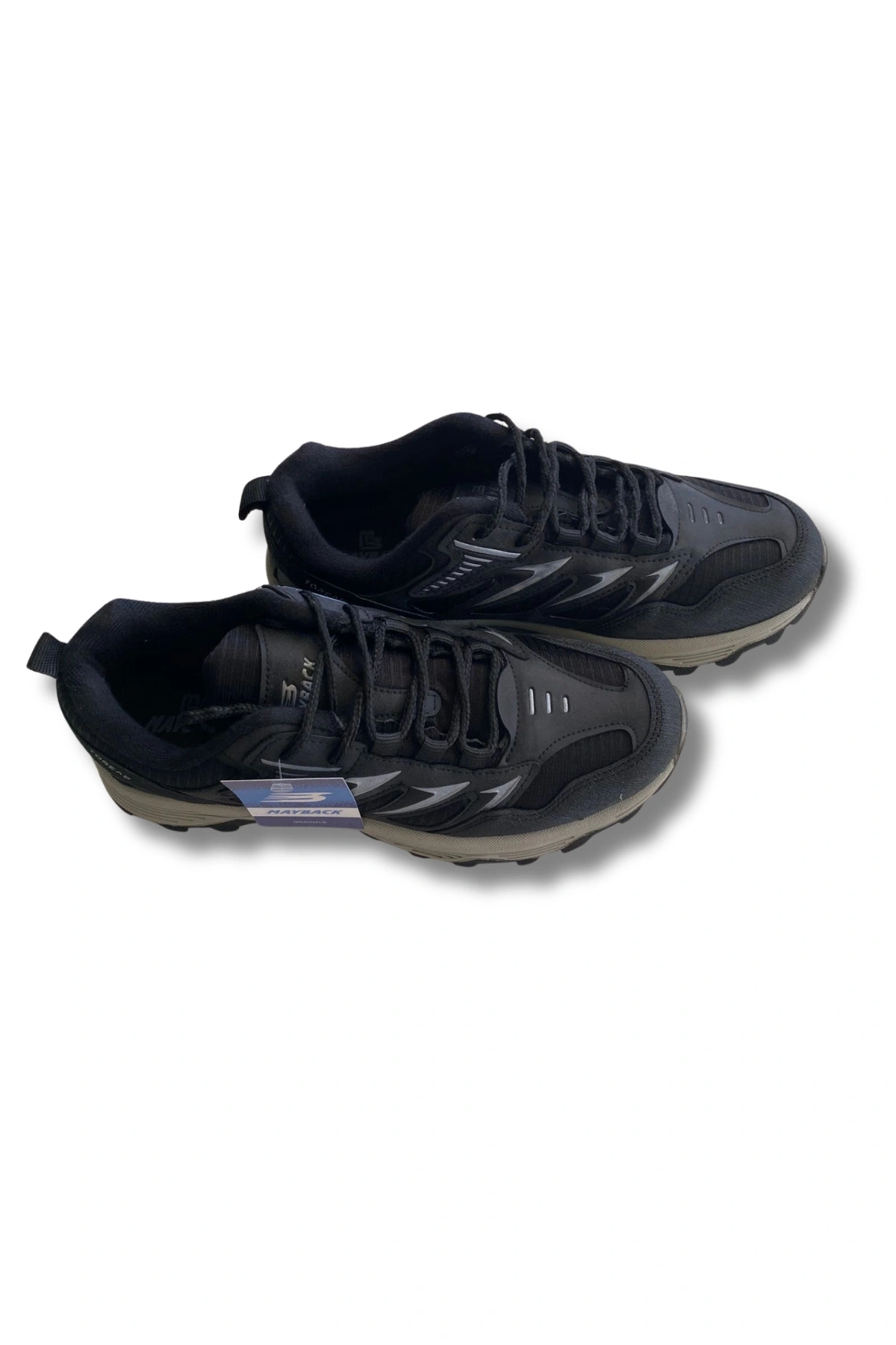 Mayback Unisex Spor Ayakkabı 36-40 Siyah Füme