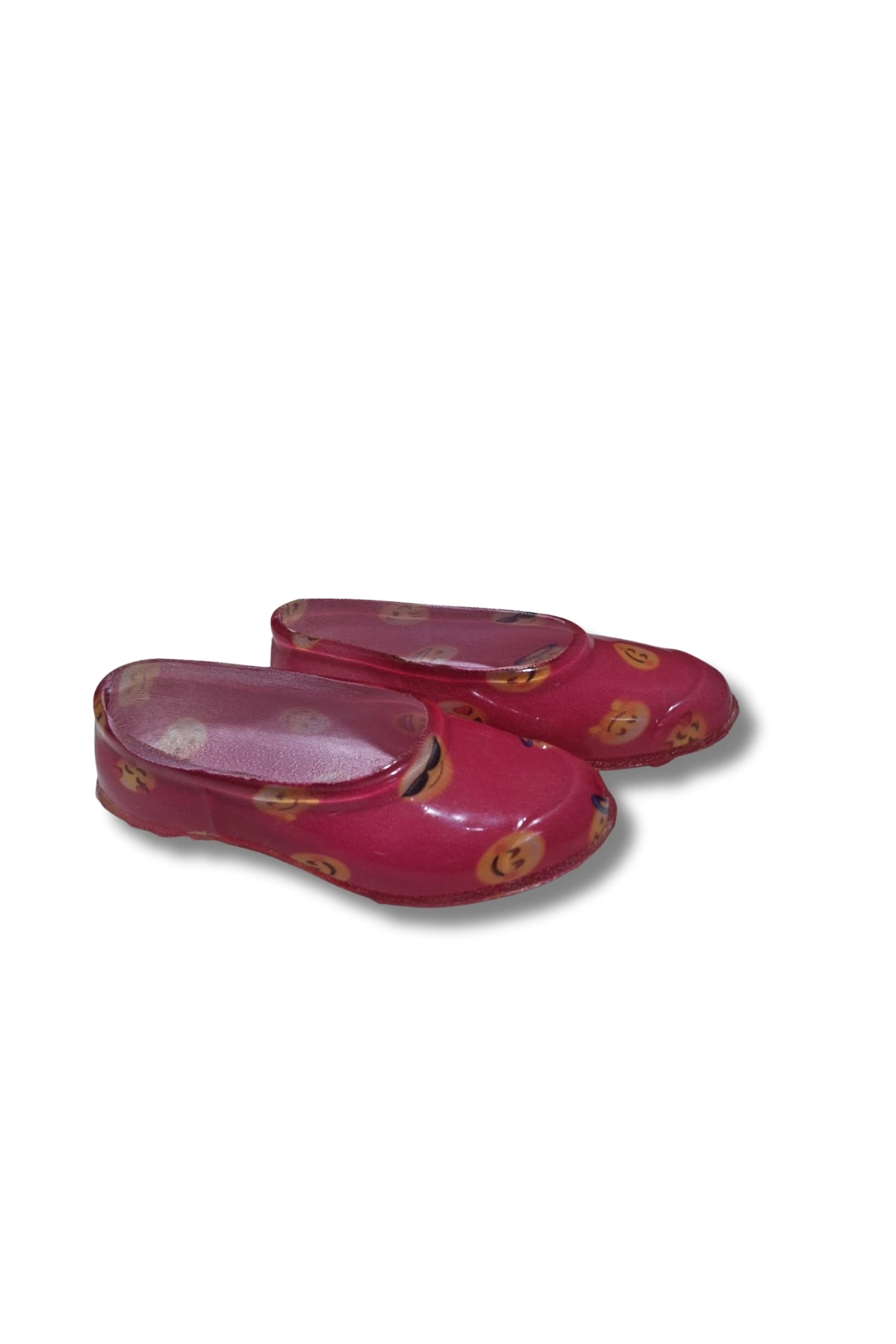 Patik Bahçe ve Tarım Kız Çocuk Ayakkabısı 21-30 Pembe Emojili