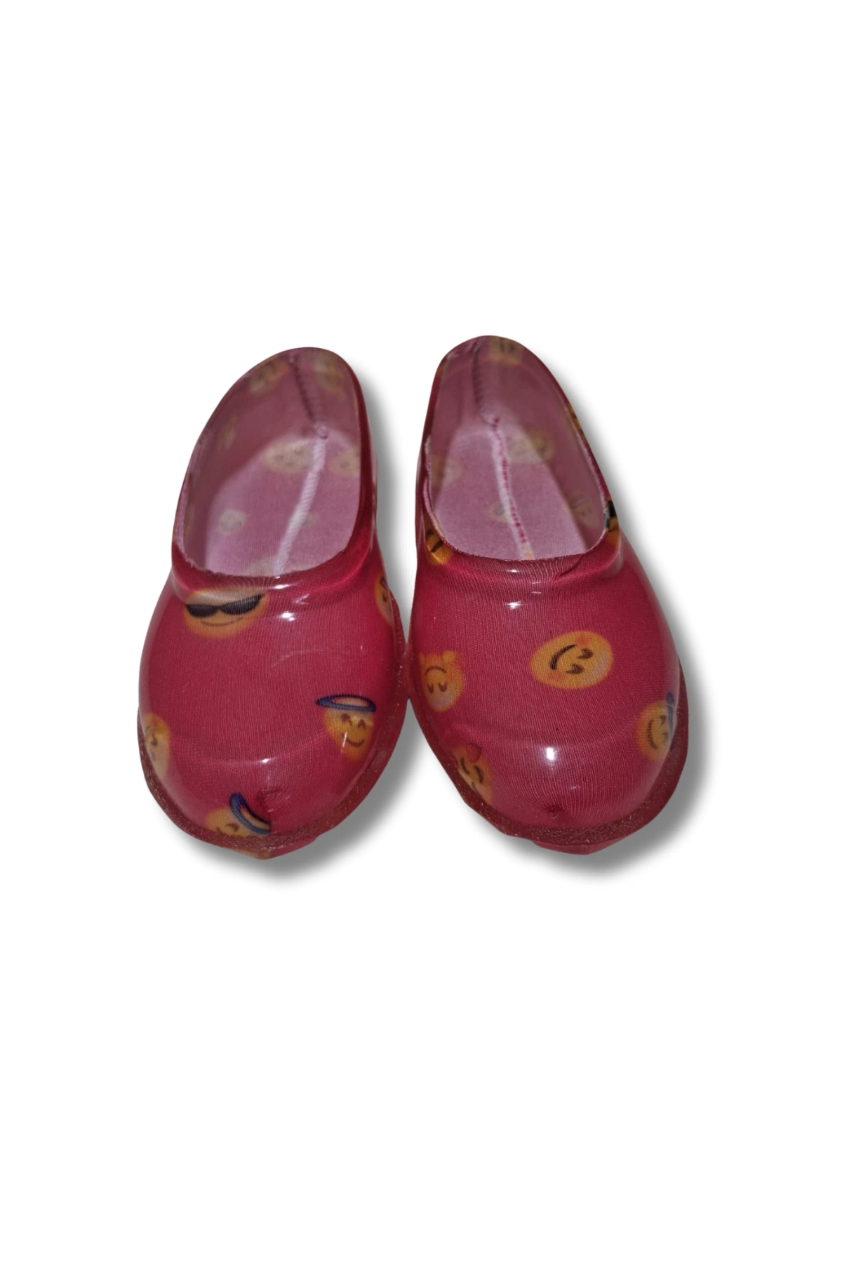 Patik Bahçe ve Tarım Kız Çocuk Ayakkabısı 21-30 Pembe Emojili