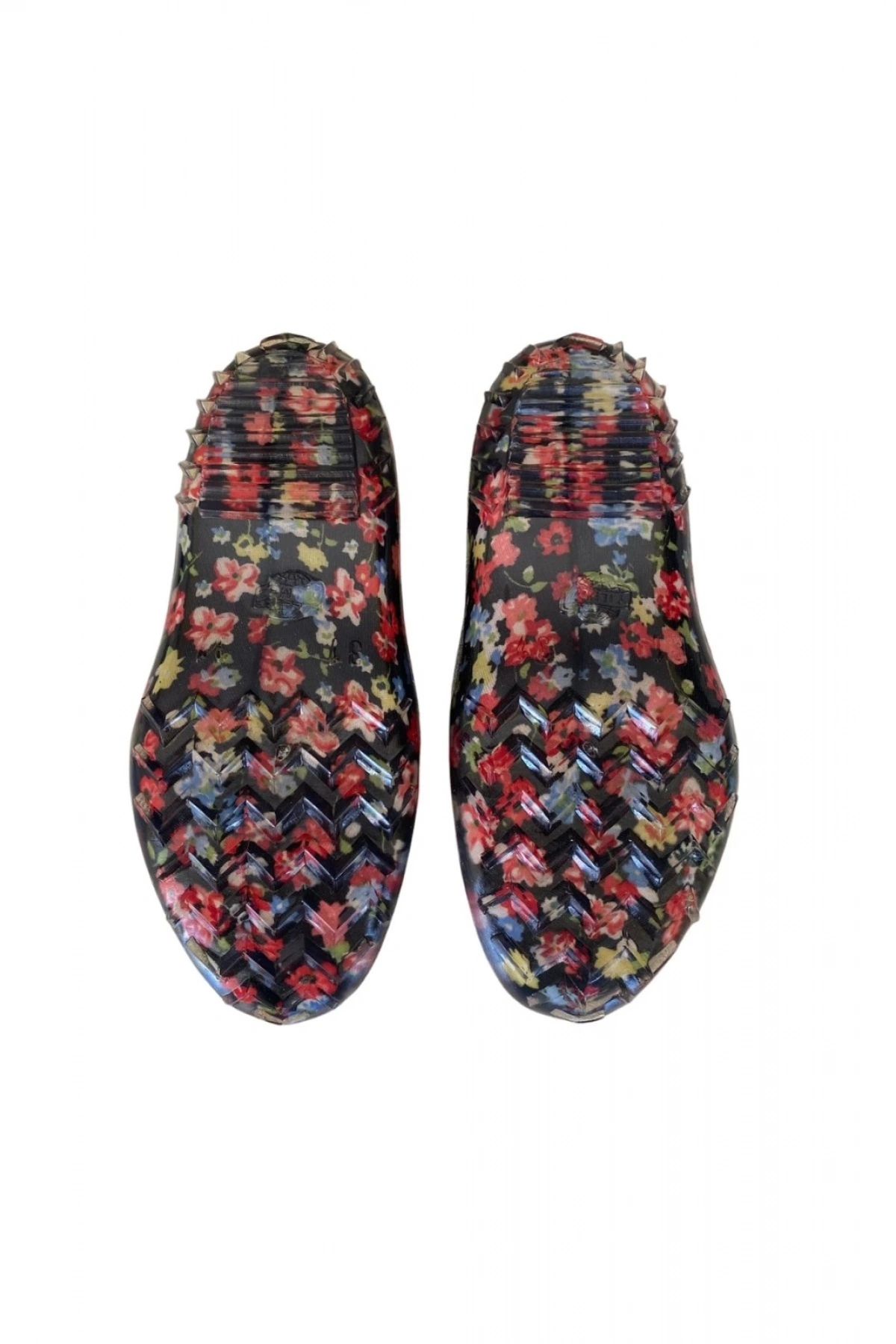 Patik Çiçekli Bahçe ve Tarım Kız Çocuk Ayakkabısı 21-28 Pempe