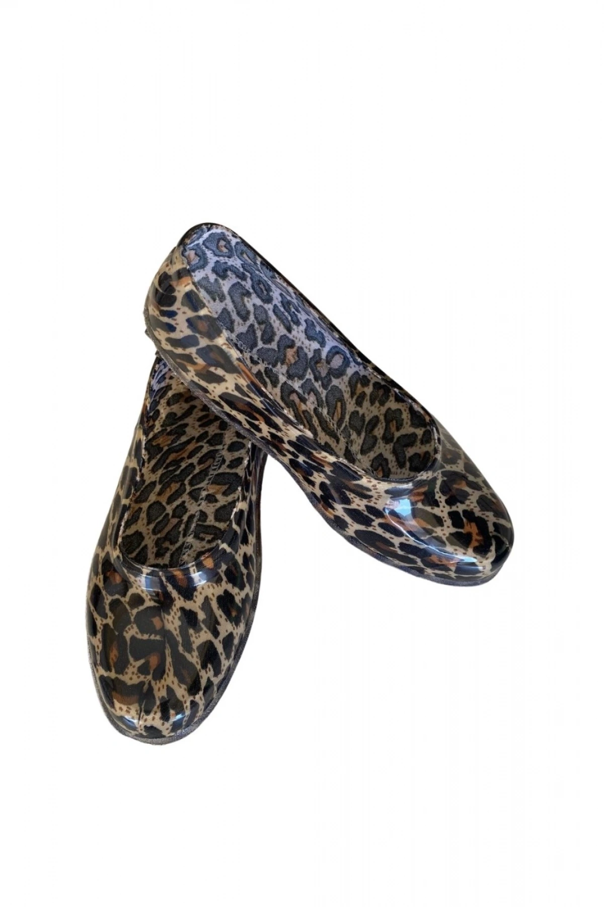 Patik Çiçekli Bahçe ve Tarım Kız Çocuk Ayakkabısı 21-28 Leopar