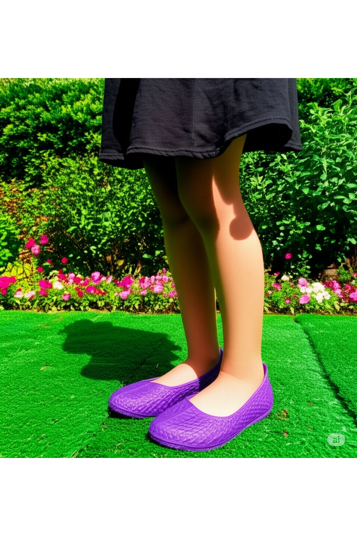 Patik Makosen Bahçe ve Tarım Kız Çocuk Ayakkabısı 26-30 Mor