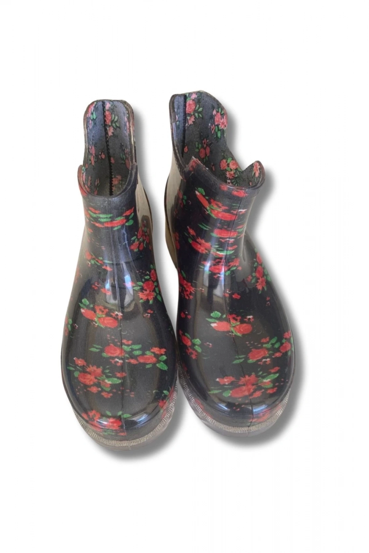 Potin Kadın Yağmur Botu 36-40 Kırmızı