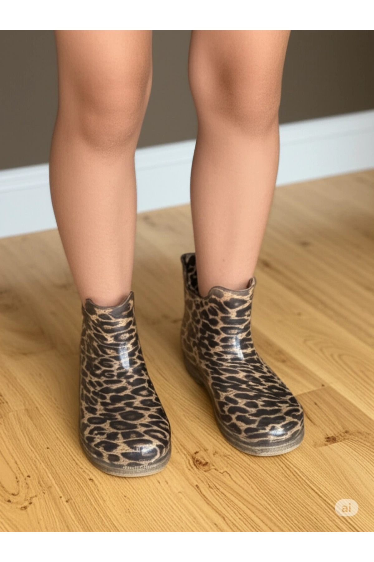 Potin Kadın Yağmur Botu 36-40 Leopar