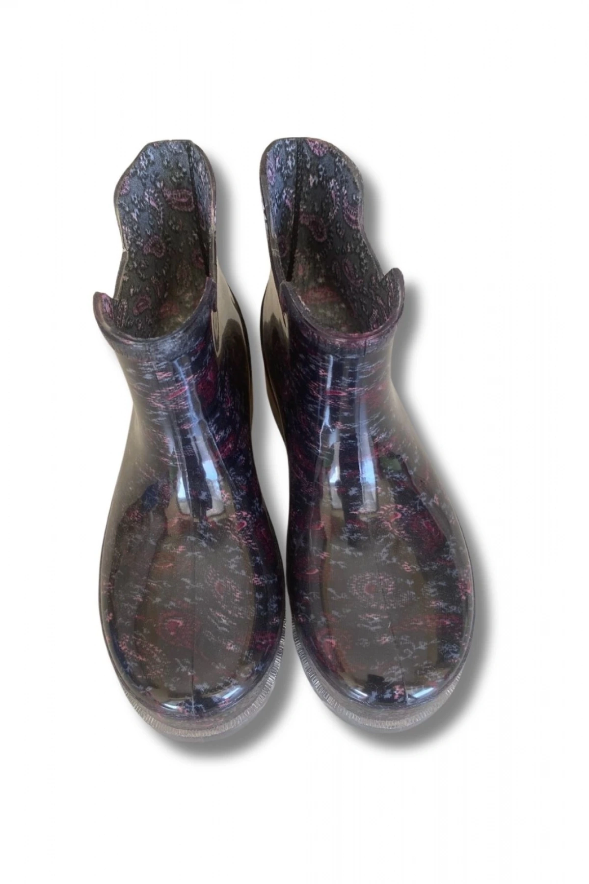 Potin Kadın Yağmur Botu 36-40 Mürdüm