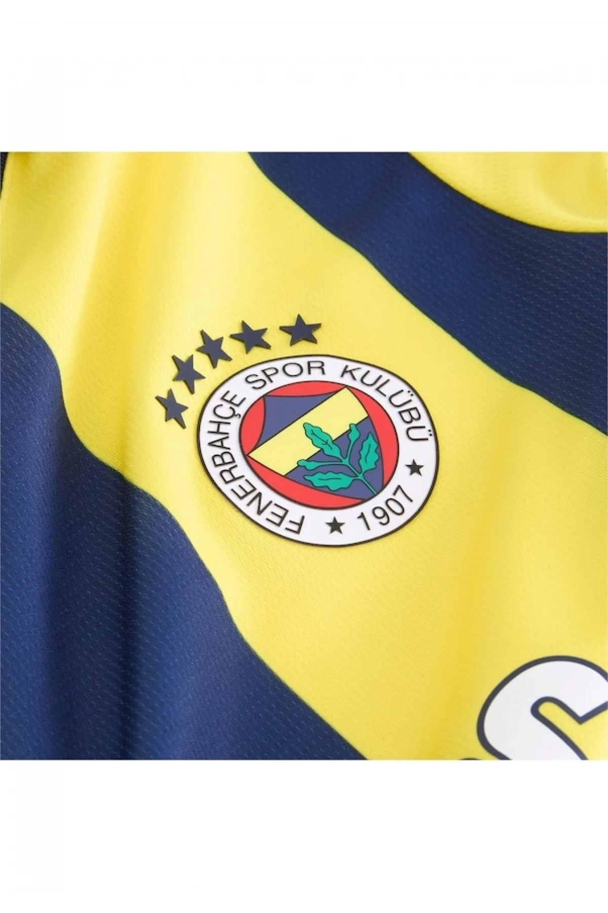 Puma 775364-01 Fenerbahçe 24/25 Çocuk Unisex İç Saha Çubuklu Forması Sarı-Lacivert