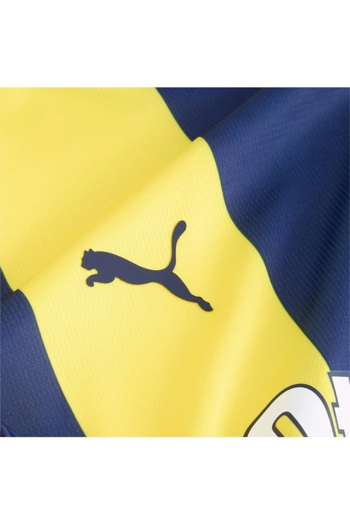 Puma 775364-01 Fenerbahçe 24/25 Çocuk Unisex İç Saha Çubuklu Forması Sarı-Lacivert