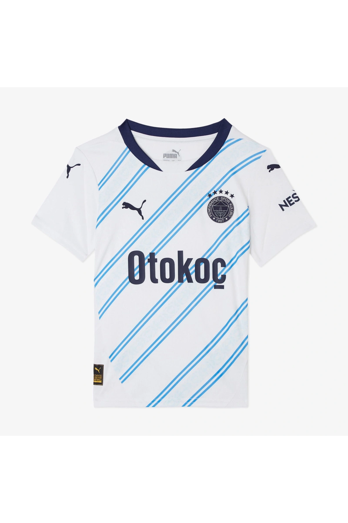 Puma 775371-02 Fenerbahçe 24/25 Çocuk Unisex Deplasman Forması Beyaz-Lacivert