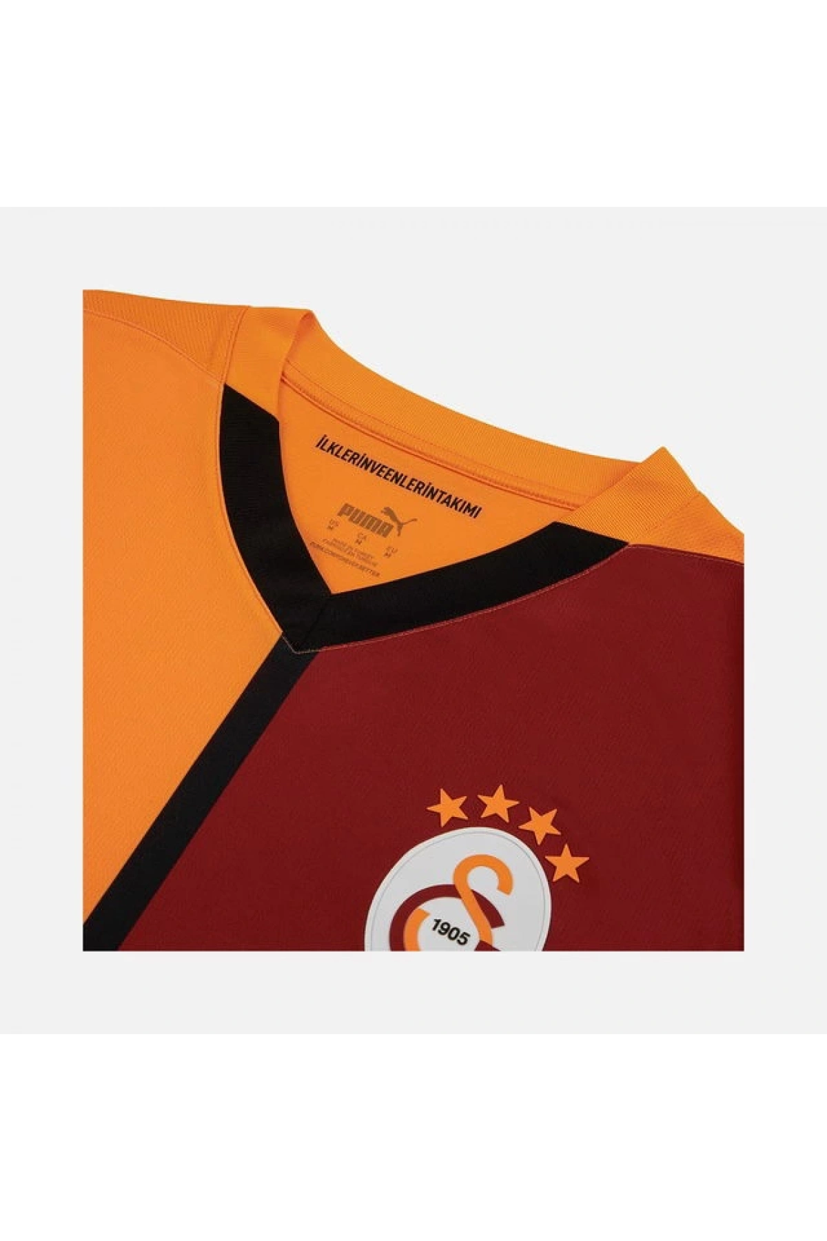 Puma 779650-01 Galatasaray 24/25 Erkek İç Saha Parçalı Forma Sarı-Kırmızı