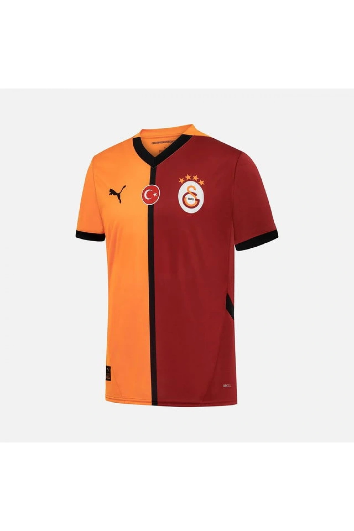 Puma 779650-01 Galatasaray 24/25 Erkek İç Saha Parçalı Forma Sarı-Kırmızı