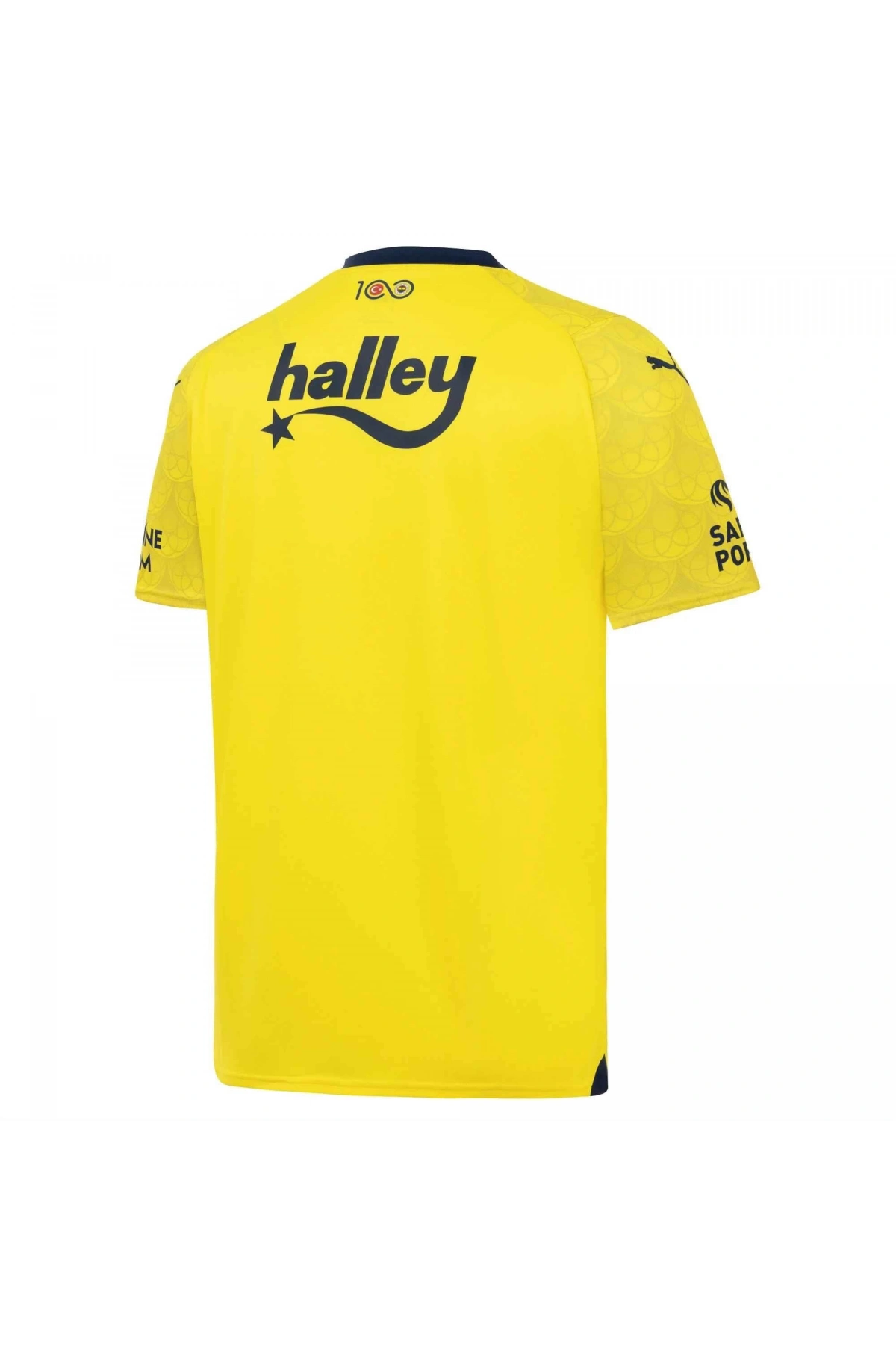 Puma 772006-04 Fsk Away 23/24 Erkek Forma Sarı-Lacivert