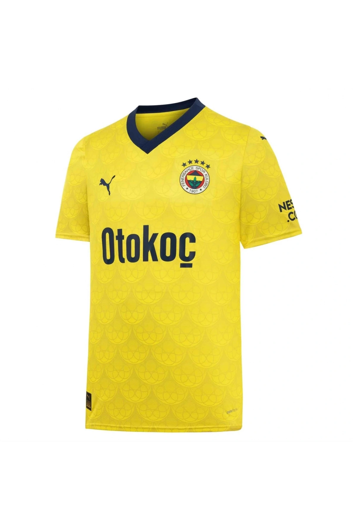 Puma 772006-04 Fsk Away 23/24 Erkek Forma Sarı-Lacivert
