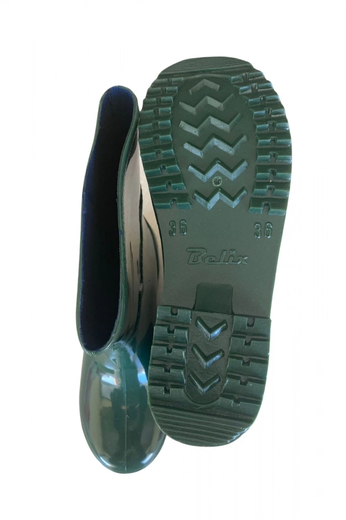 Bahçe ve Yağmur Renkli Kadın Çizmesi 36-40 Yeşil