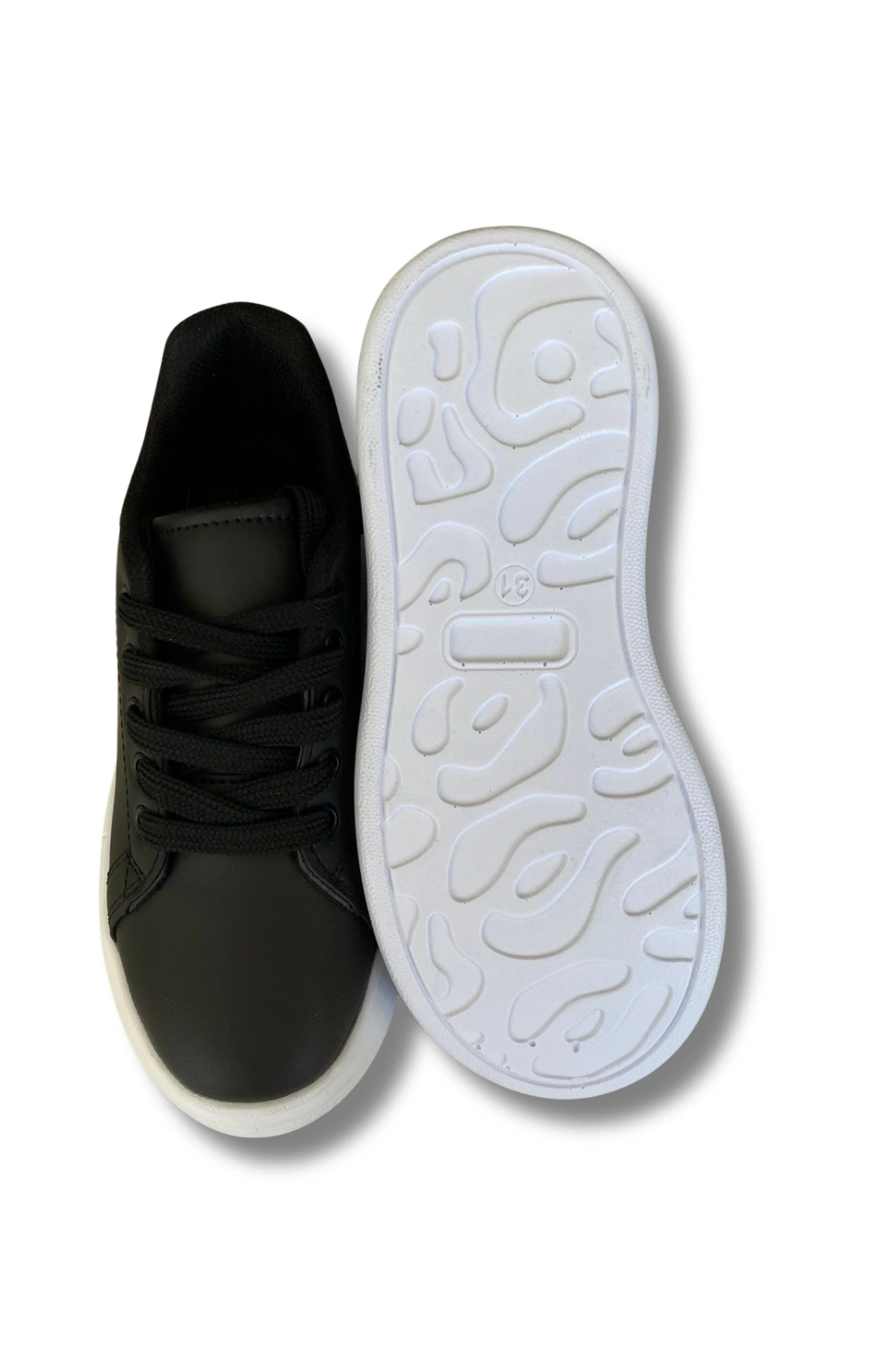 Belix-Sammix Erkek Çocuk Spor Ayakkabısı 28-35 Siyah-Beyaz