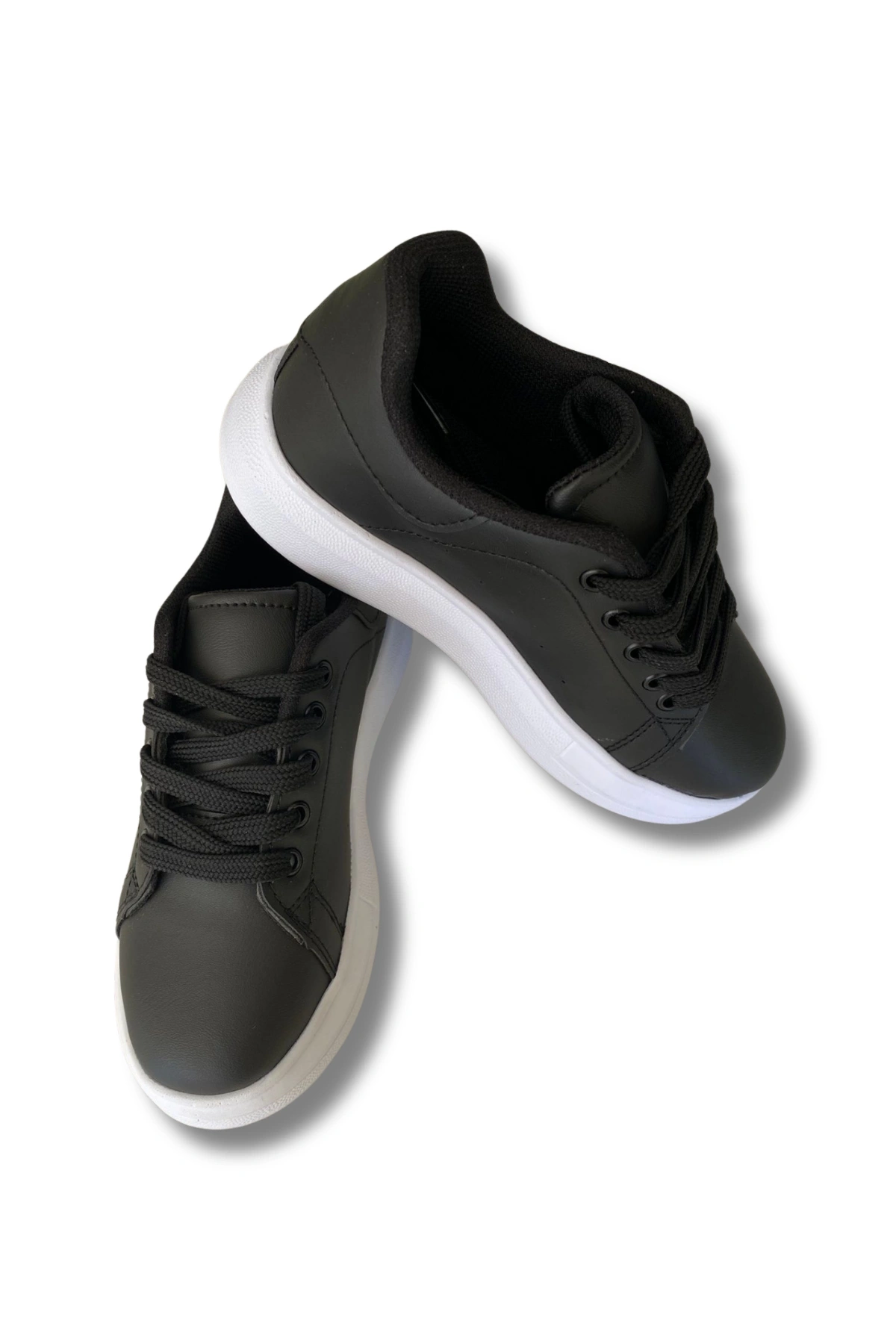 Belix-Sammix Erkek Çocuk Spor Ayakkabısı 28-35 Siyah-Beyaz