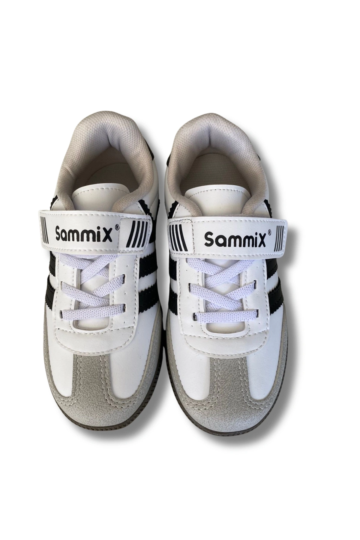Belix-Sammix Erkek Çocuk Spor Ayakkabısı 28-35 Beyaz-Siyah