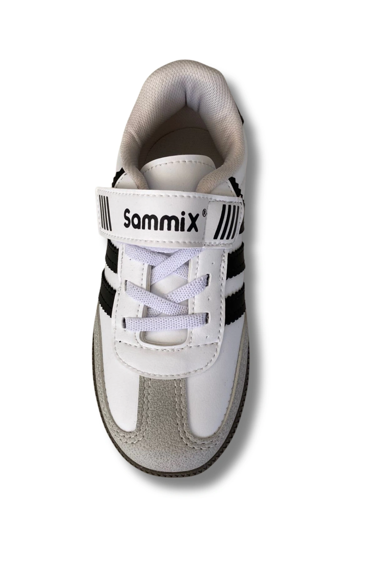 Belix-Sammix Erkek Çocuk Spor Ayakkabısı 28-35 Beyaz-Siyah