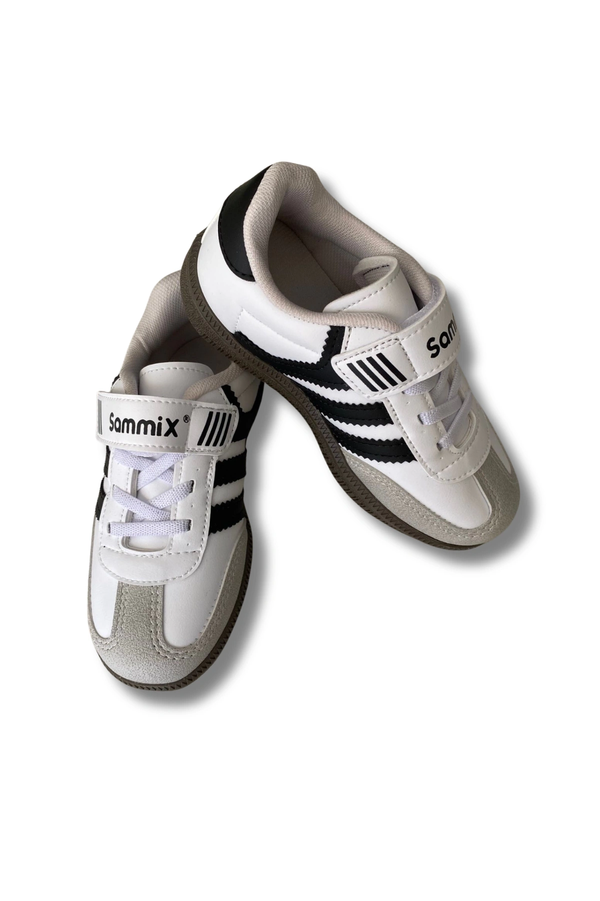 Belix-Sammix Erkek Çocuk Spor Ayakkabısı 28-35 Beyaz-Siyah