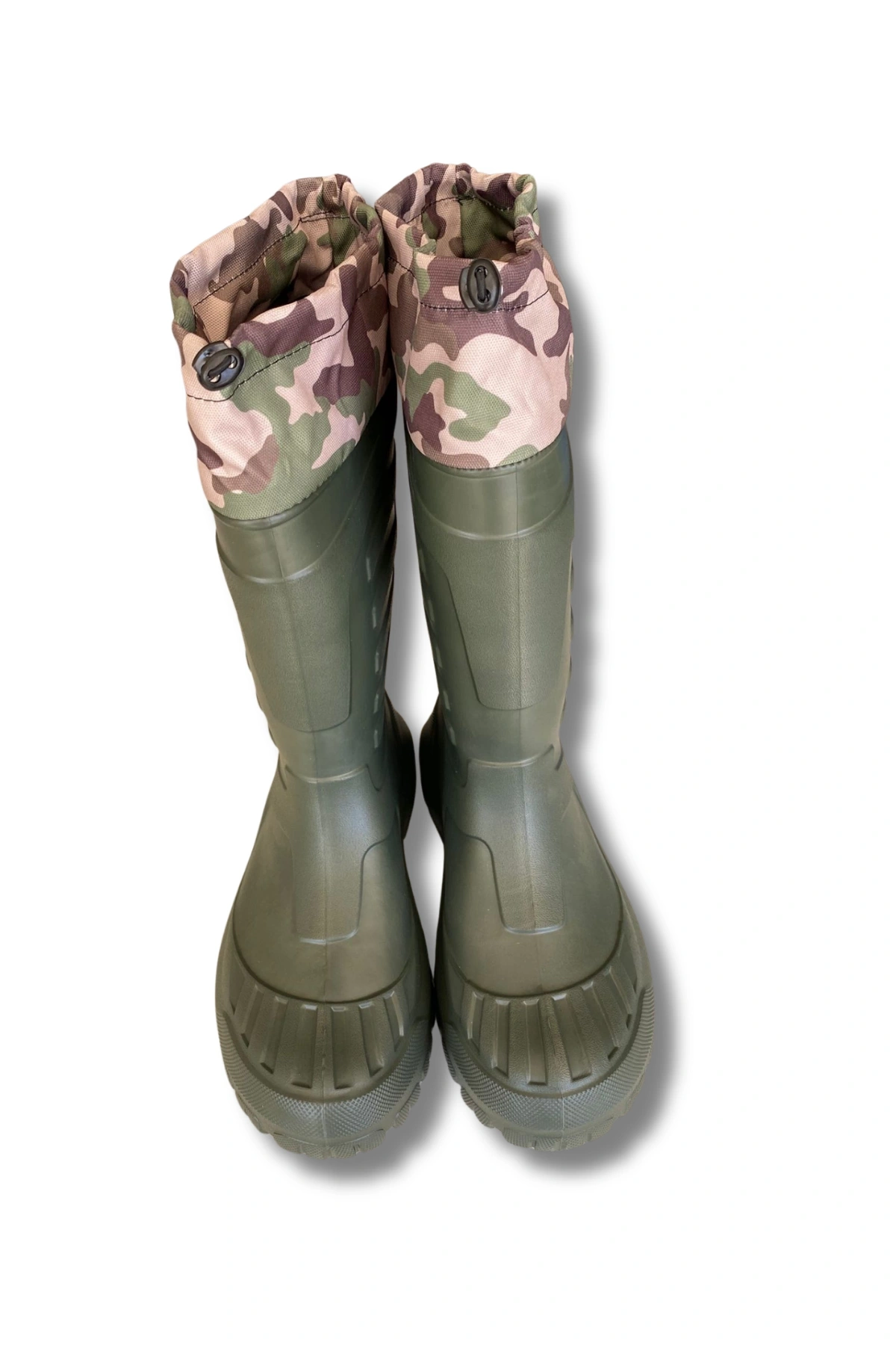 Serabien Soğuk-Sıcak İzolasyonlu Şok Emici Kaymaz Tabanlı Eva Kauçuk Çizme Yeşil