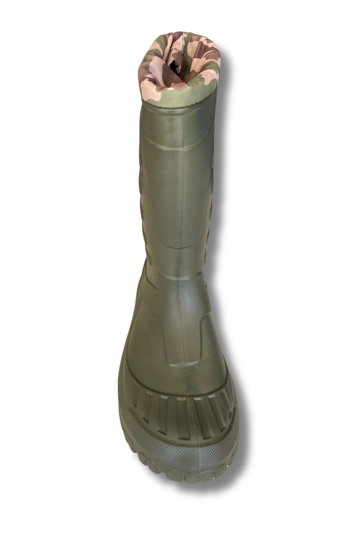 Serabien Soğuk-Sıcak İzolasyonlu Şok Emici Kaymaz Tabanlı Eva Kauçuk Çizme Yeşil