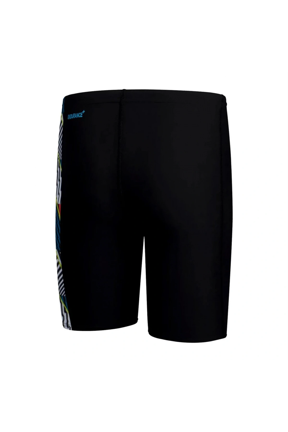 Speedo Digi Allover Panel Jam-mer Erkek Çocuk Yüzücü Mayosu Siyah