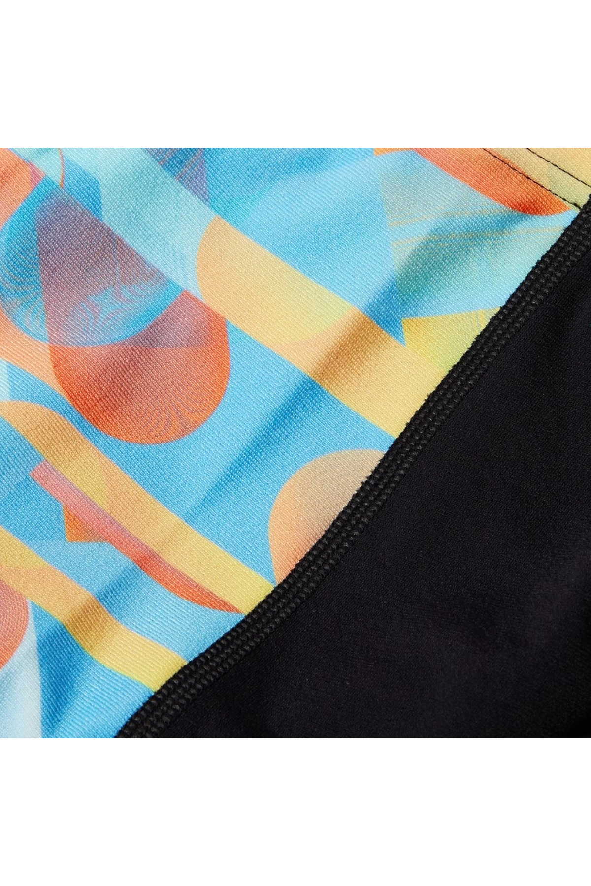 Speedo Digi Allover Panel Jam-mer Erkek Çocuk Yüzücü Mayosu Siyah-Mavi