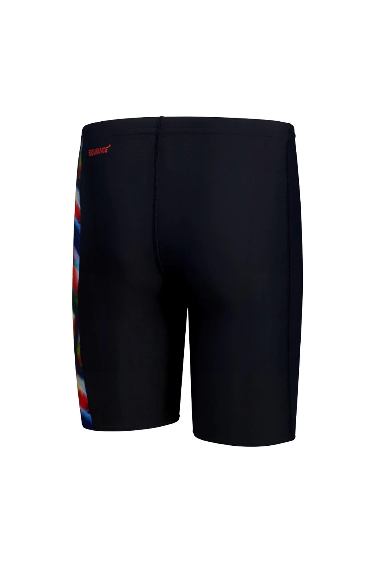 Speedo Digital Allover Panel Jam-mer Erkek Çocuk Yüzücü Mayosu Siyah-Turuncu