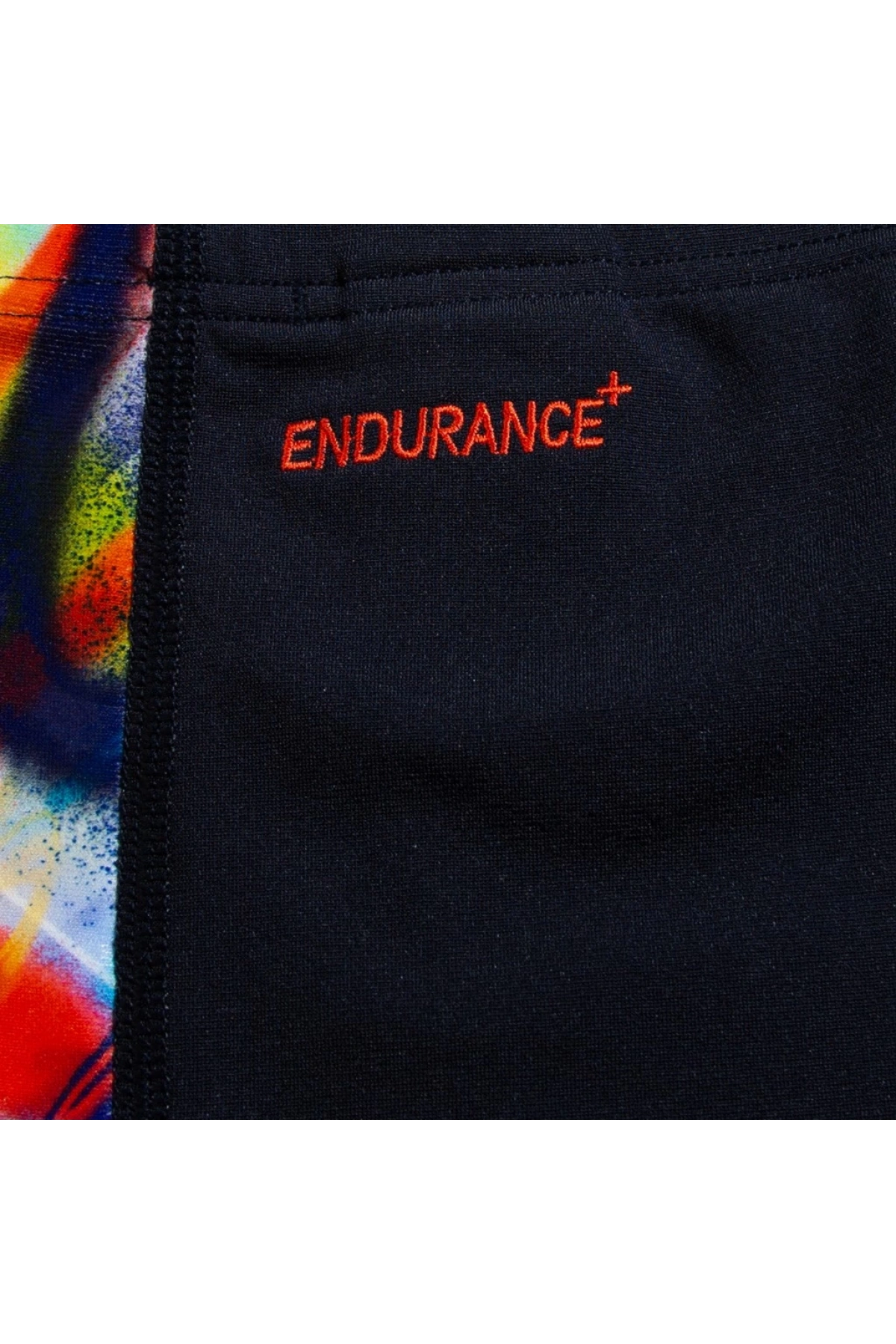 Speedo Digital Allover Panel Jam-mer Erkek Çocuk Yüzücü Mayosu Siyah-Turuncu