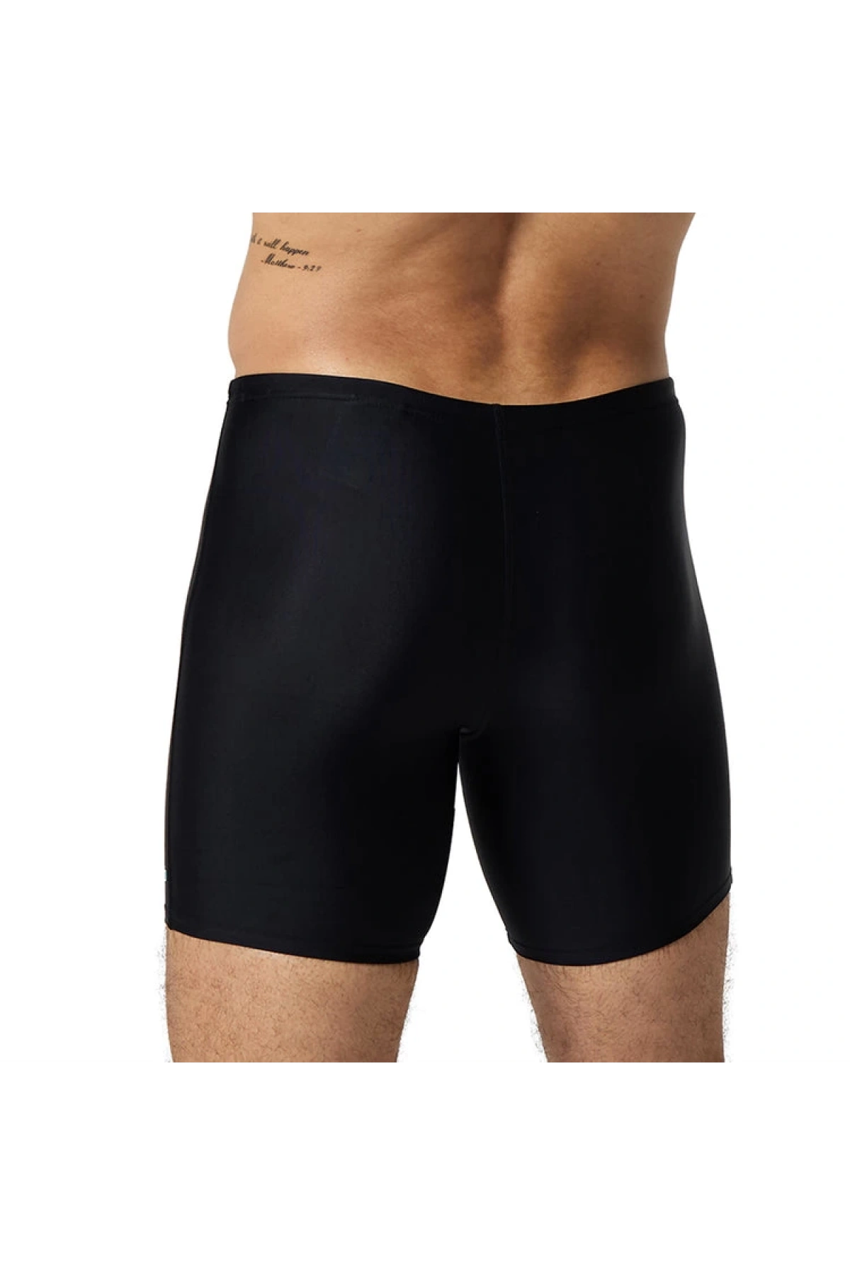 Speedo Duo Logo Print Mid Jam-mer Erkek Mayosu Siyah-Mavi