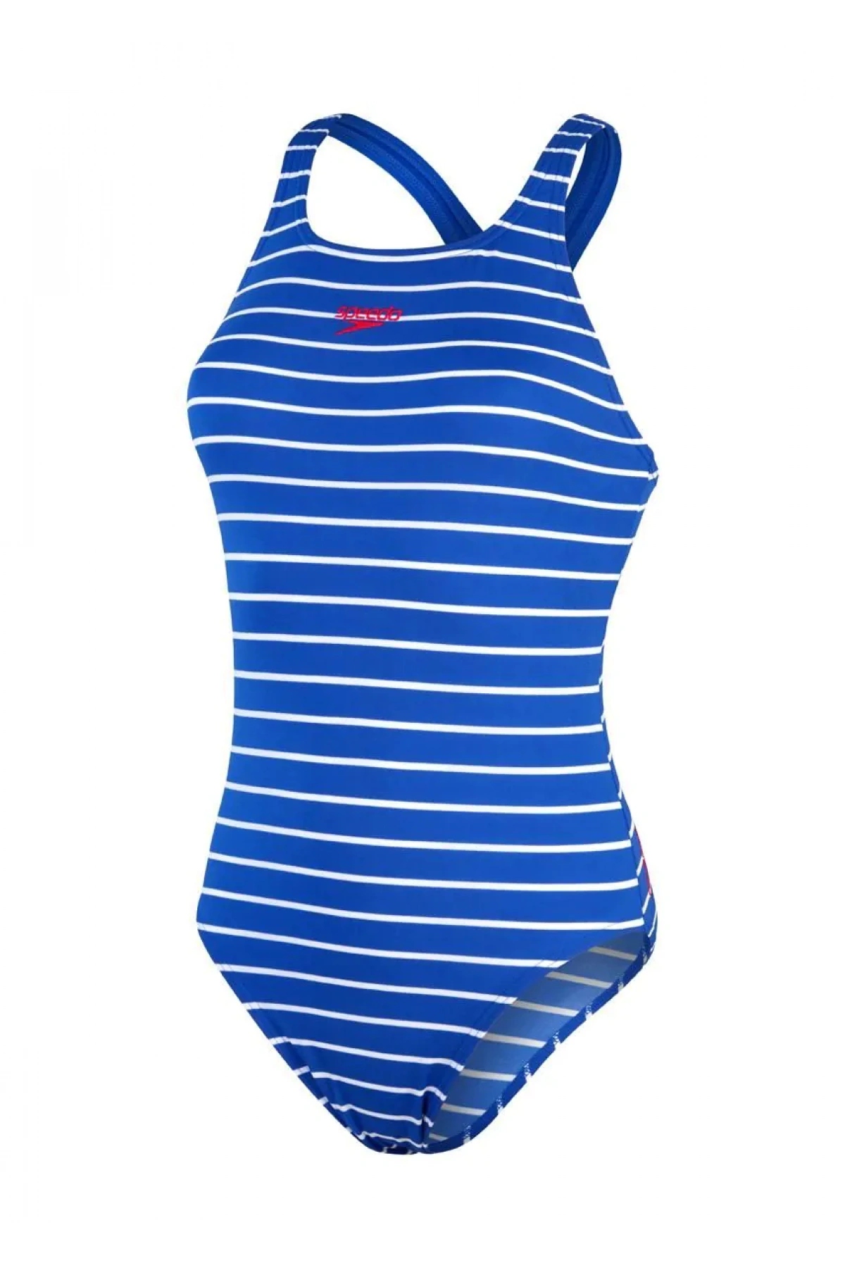 Speedo Eco Baskılı Madalyalı Kadın Mayosu Mavi