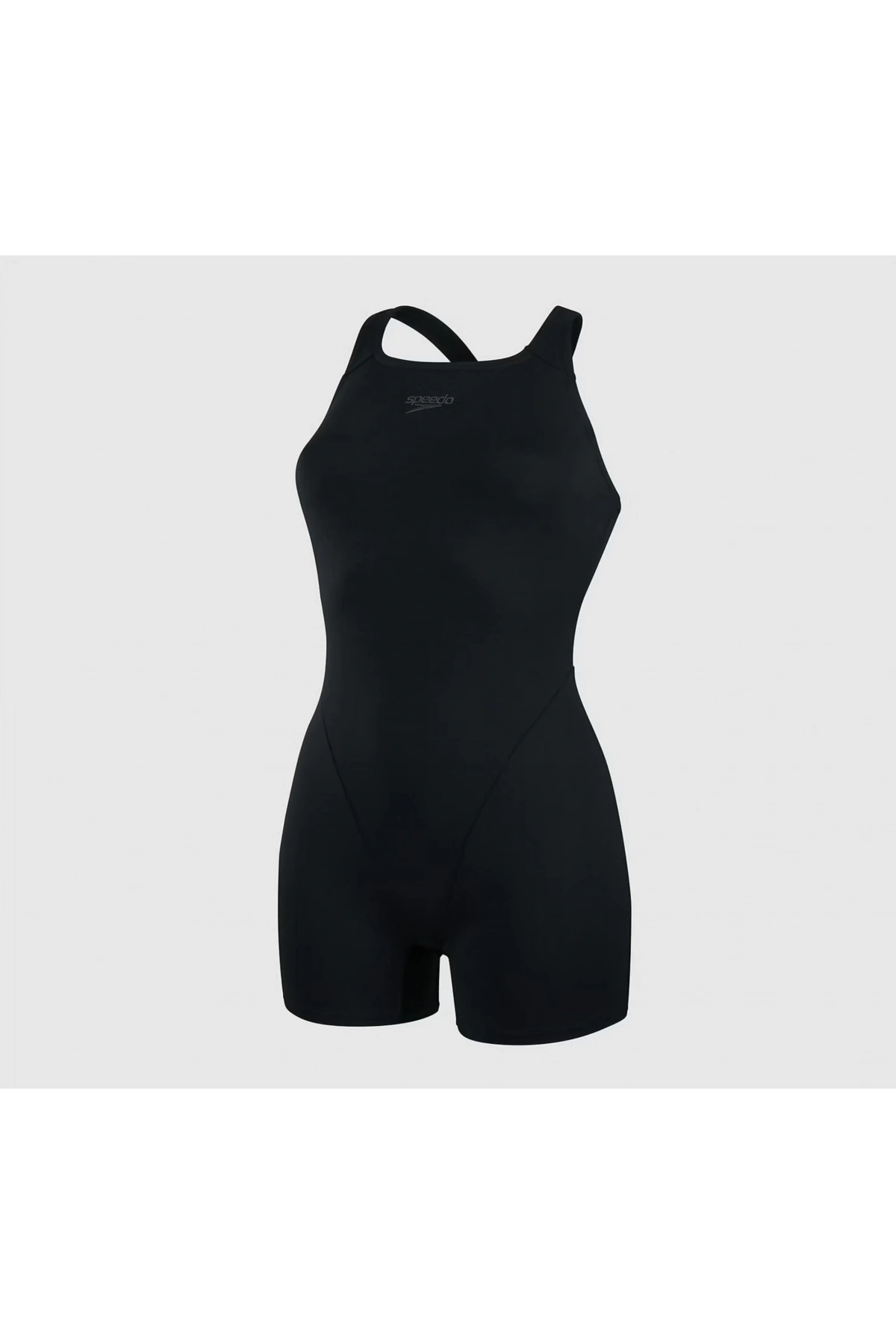 Speedo Eco Endurance Legsuit Kadın Yüzücü Mayosu Siyah