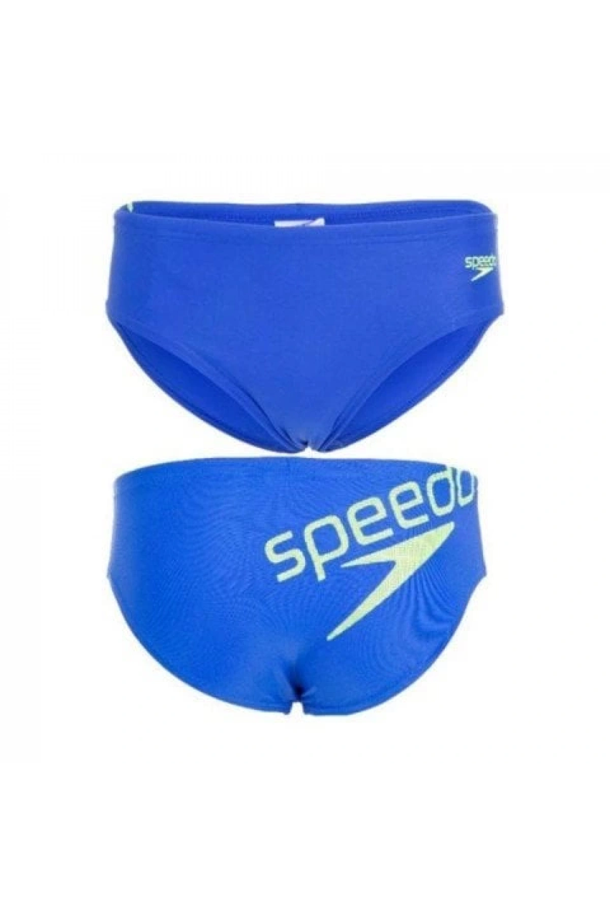 Speedo Endurance 10 Erkek Çocuk Slip Yüzücü Mayosu Mavi-Sarı
